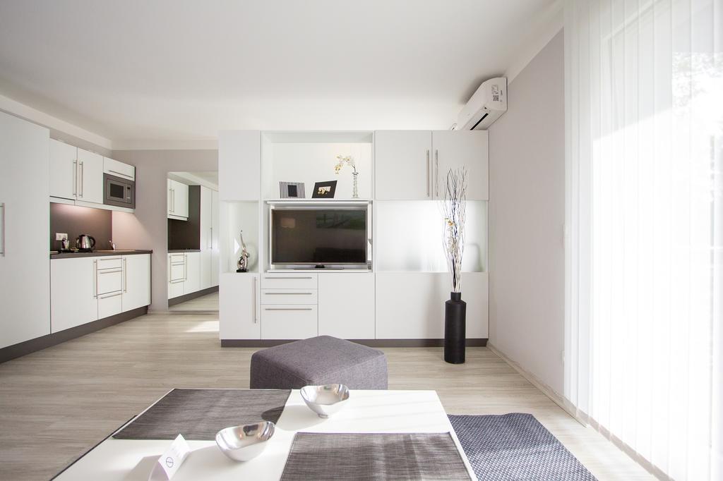 Aparthotel "Am Fliess" Хойерсверда Номер фото